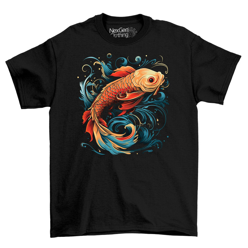 Dripping LSD Frog Psychedelic Mushroom Woods T-Shirt Tee Top Men's Black Cotton Shirt Mens Goth Fantasy Shirts Dark Graphic T-Shirts-2.jpg