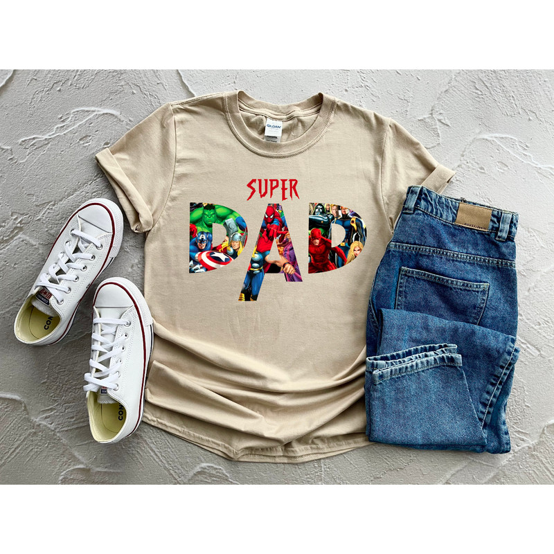 Superhero Dad Shirt, Daddy You're Our Superhero, Best Dad Shirt, Father's Day Shirt, Super Father Shirt, Super Dad Shirt, Gift For Father.jpg