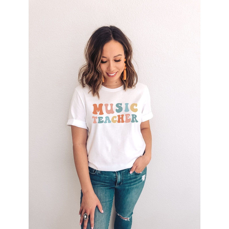 Music Teacher Shirt Music Teacher Gift for Music Teacher Choir Director Band Director Music Professor Teacher Gifts Student Teacher Shirt.jpg