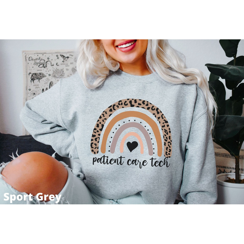 Patient Care Tech Sweatshirt Patient Care Technician Sweater PCT Shirt Patient Care Gift for Patient Care Technician Gift for Nurse Shirt.jpg