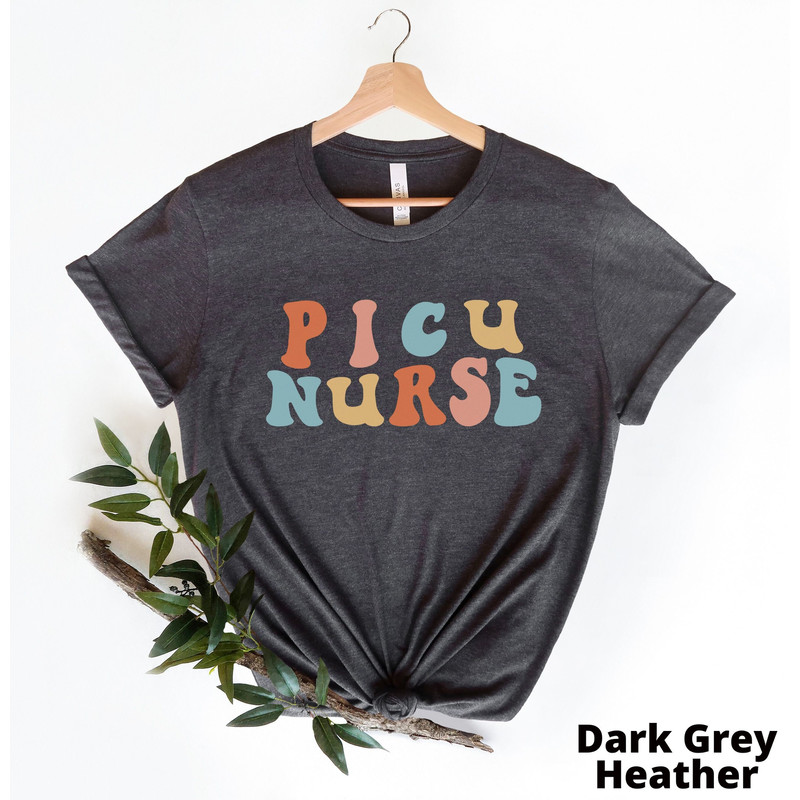 PICU Nurse Shirt PICU Nurse Tshirt Pediatric icu Shirts Pediatric Intensive Care Unit Shirt PICU Nurse Tee Nurse Graduation Gift 2.jpg