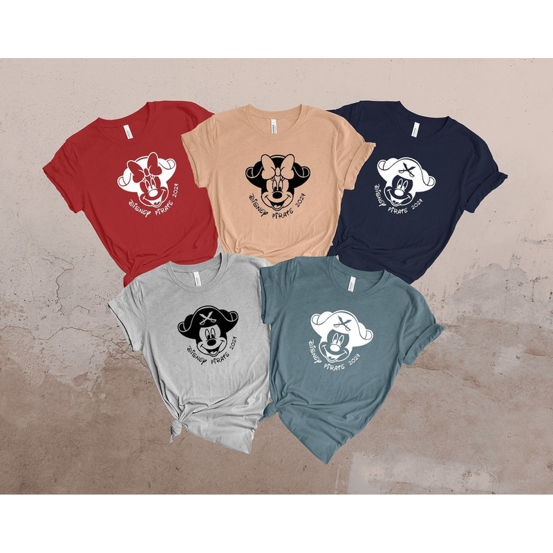 Disney Pirates 2024 Shirt, Custom Family Cruise Vacation Shirt, Disney Pirates Of Caribbean Shirt, Matching Cruise Trip Shirt, Cruise Crew.jpg