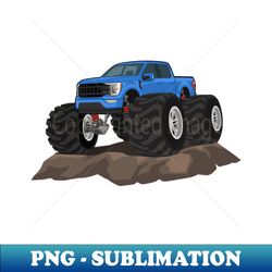 truck f150 offroad style blue - stylish sublimation digital download - defying the norms