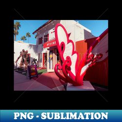 psychic shop storefront in palm springs - exclusive sublimation digital file - vibrant and eye-catching typography