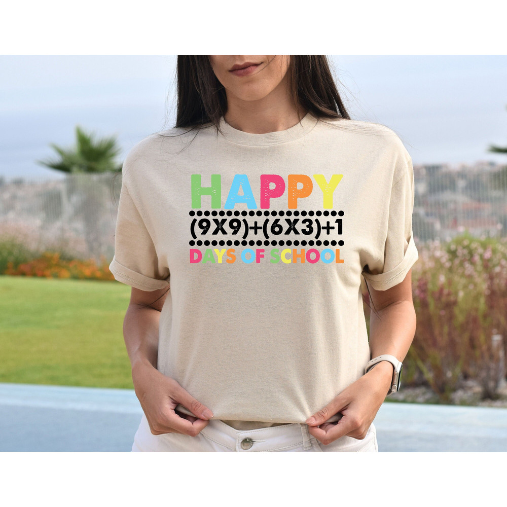 Happy 100 Days Of School Shirt, 100 Days Of School Celebration, Teacher Tee, 100th Days Of School Tshirt, Back To School Student Shirt.jpg