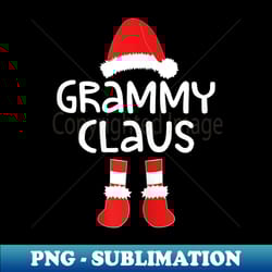 s grammy claus matching christmas - premium sublimation digital download - vibrant and eye-catching typography