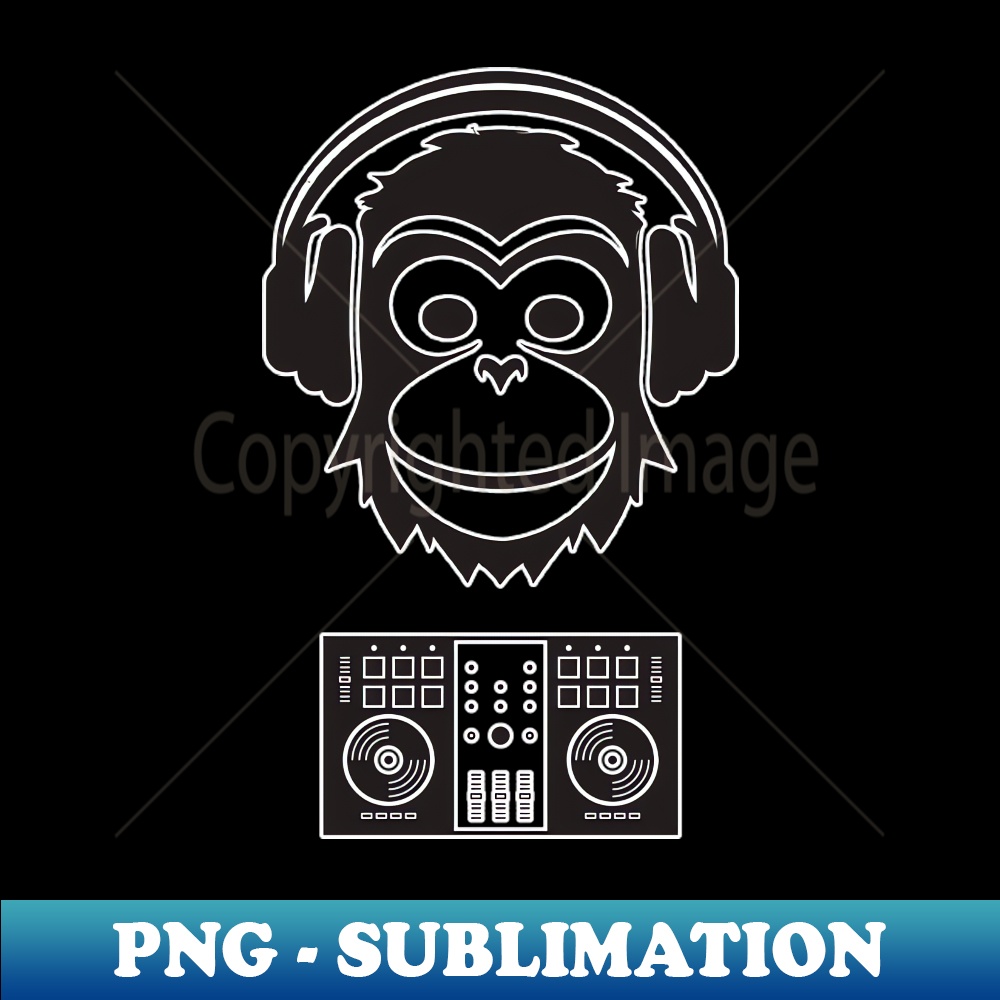 BK-4271_black and white smart dj monkey 5865.jpg