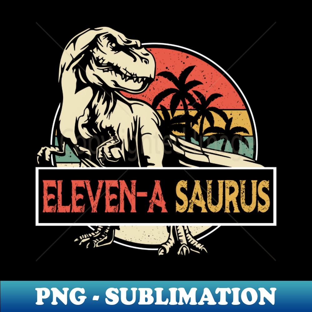 BY-16847_Kids 11 Rex 11th Birthday Shirt Third Dinosaur 11 Year Old 2092.jpg