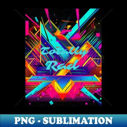 totally rad - trendy sublimation digital download - perfect for creative projects