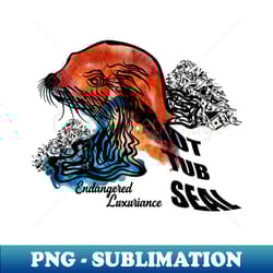 hot tub seal luxuriance - high-resolution png sublimation file - fashionable and fearless