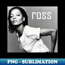 ross 80s - decorative sublimation png file - defying the norms