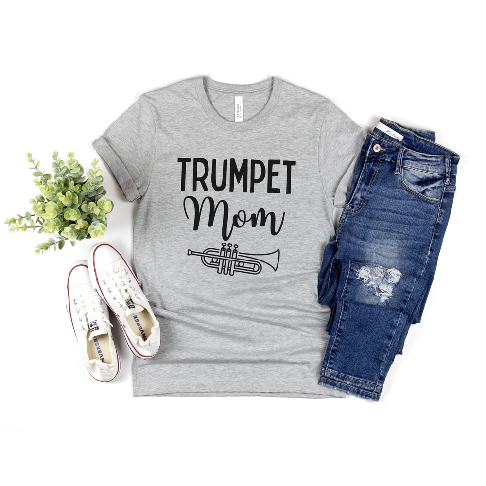 Trumpet Mom Shirt Trumpet Mom Tshirt Band Mom Shirt Marching Band Mom Proud Band Mom Tshirt Band Mom Gift Band Mom Tee Marching Band Trumpet.jpg