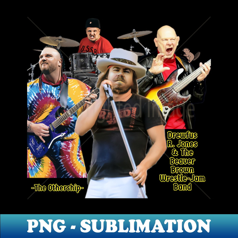 CT-9507_Drewfus R Jones The Beaver Brown Wrestle-Jam Band 7115.jpg