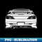 CU-30505_White Nissan Silvia S15 Back View Sketch Art 9718.jpg