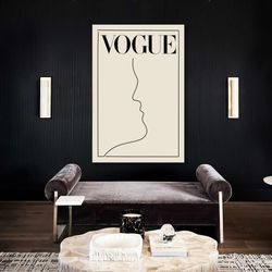 minimal wall art, love wall art, line art wall decor, boho wall decor, roll up canvas, stretched canvas art, framed wall