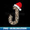 DD-17651_Letter J Initial Name Leopard Plaid Santa Hat Christmas 0289.jpg