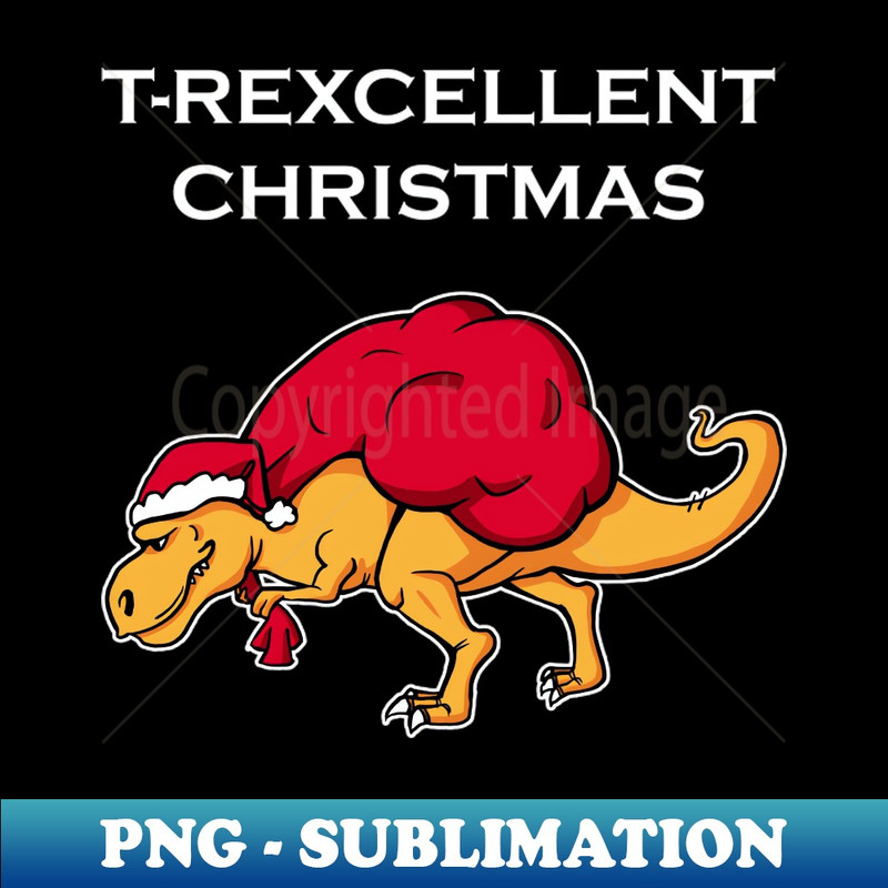 DD-27033_T-Rexcellent Christmas Shirt Funny Dino Christmas Tshirt T Rex Holiday Gift Santa Christmas Party Tee 8824.jpg