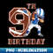 DY-459_9th Birthday Boys 9 Years Old Football Lover Theme Party 7061.jpg