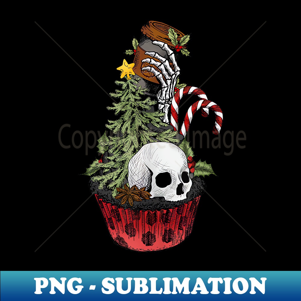 EA-11421_Funny Christmas Sorta Merry Sorta Scary Skeleton Xmas Tree 0170.jpg