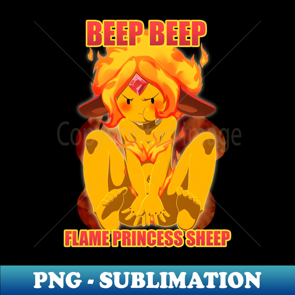 EA-1157_Adventure Time - Flame Princess Leggy Lamb T-Shirt 6117.jpg