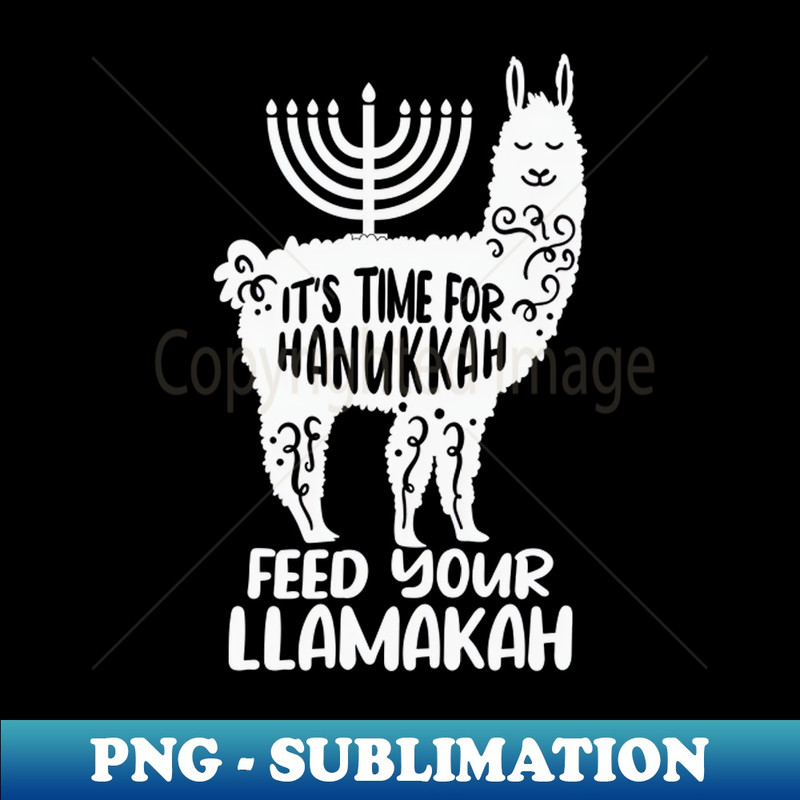 EJ-10486_Feed Your Llamakah Funny Llama Hanukkah Pajamas 9250.jpg