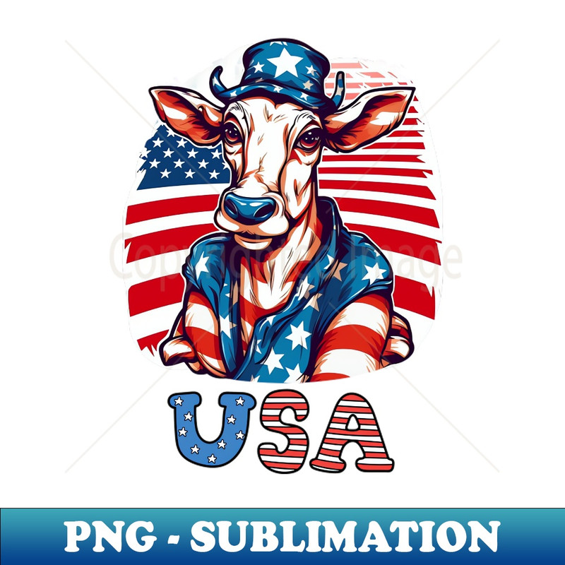 EK-29307_USA cow American flag T-shirt 7695.jpg