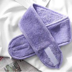 Soft Toweling Hair Accessories Girls Headbands for Face Washing Bath Makeup Hair Band for Women Adjustable SPA