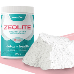 ZEOLITE HEALTH smart mineral PREMIUM DETOX cleansing, saturating the body 500g ( 17.64 oz )