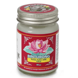Original Thai Binturong Soothing balm White Lotus Relax Balm with Lotos 50g