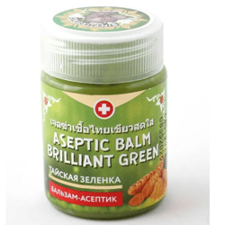 Original Binturong Aseptic Balm Thai Green Turmeric 50 ml