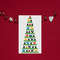Modern Christmas Tree cross stitch pattern