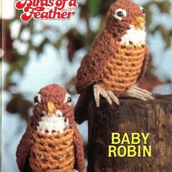 Digital | Vintage knitting for children | Crochet birds / Knitted toys | Toys for children | Instant download | PDF