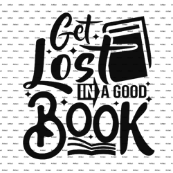Get Lost In A Good Book Png Download
