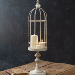 Tall Wire Cloche with Stand