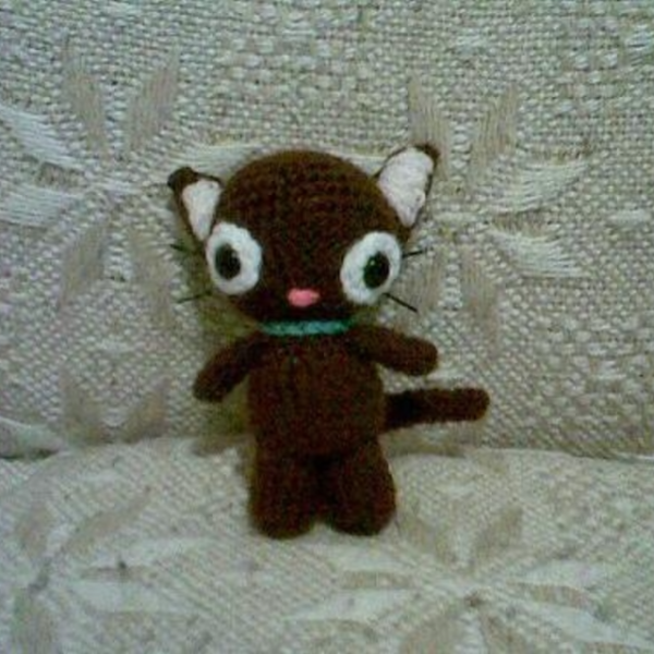 Amigurumi chococat Crochet pattern, digital file PDF, digita | Inspire ...