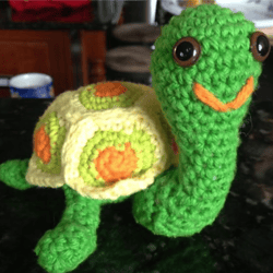 Bootes the Turtle Crochet pattern, digital file PDF, digital pattern PDF