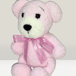 Stuffed teddy bear, Plush teddy bear, Crochet teddy bear
