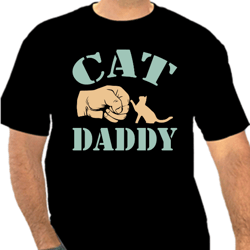 Png File Cat Daddy Png 300 DPI To Create Design Cat Dad Instant Download