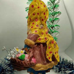 Nastenka. A very original and exclusive Christmas tree toy
