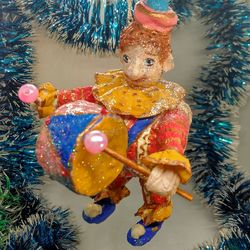 Drummer from the Fat Man Circus A very original and exclusive Christmas tree toy