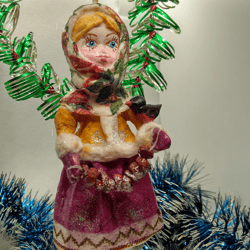 Oksana A very original and exclusive Christmas tree toy