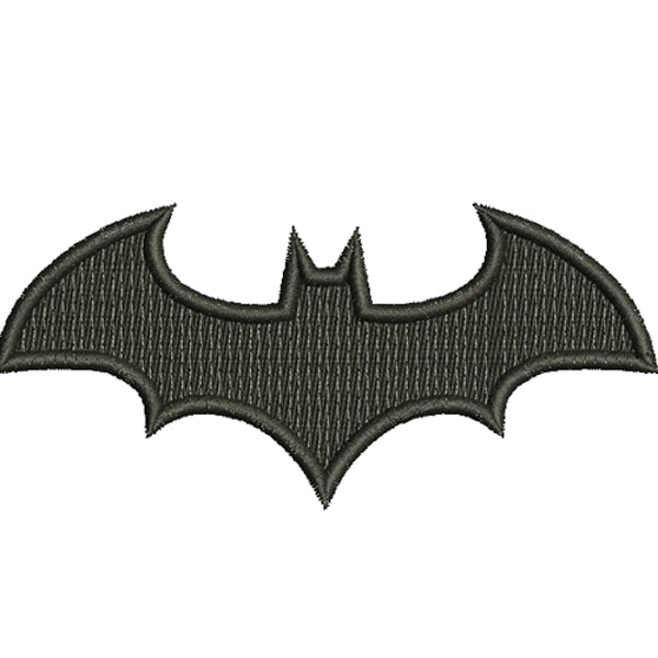 Batman logo machine embroidery design - Inspire Uplift