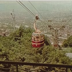 vintage photo postcards georgia tbilisi cable car