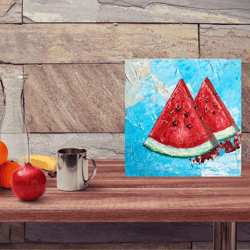 Watermelon  Art - digital file that you will download