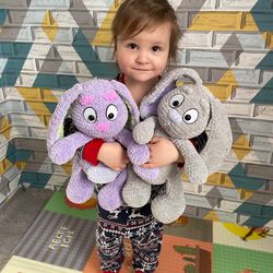 Handmade soft toys floppy set, adorable and safe gift for children