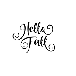 Hello Fall Door Hanger SVG, Autumn Svg