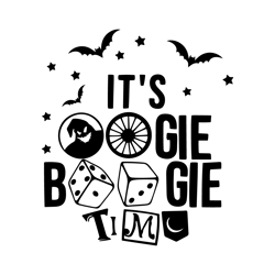 -its oogie boogi time svg png, oogie boogi svg, the nightmare before svg, oogie boogi silhouette svg files for cricut, i