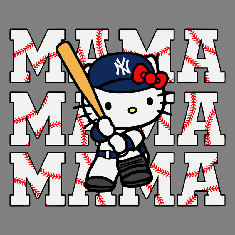 Hello-Kitty-Mama-NY-Yankees-Baseball-SVG-2903241027.png