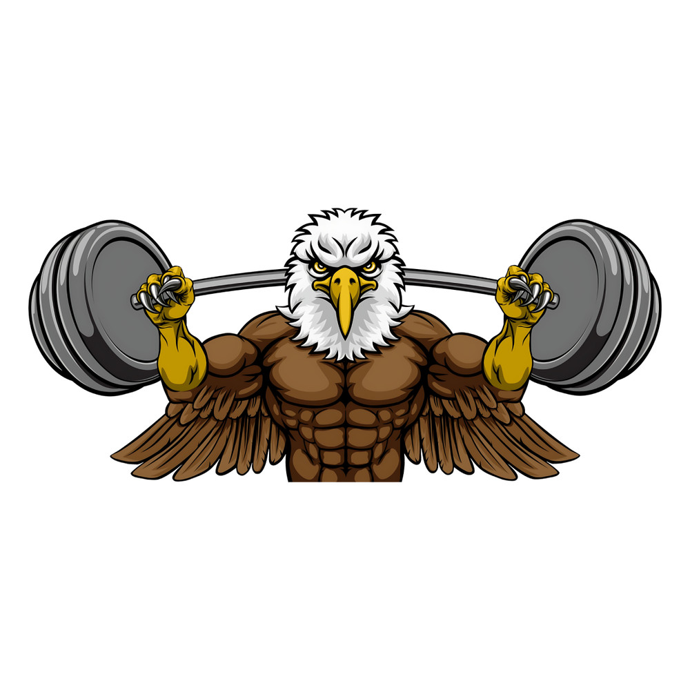 Eagle-Weight-Lifter-PNG-Digital-Download-professional-weight-military-animal-2276180.png