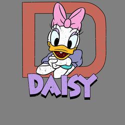 character png daisy duck color disney girl digital download